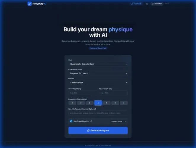 HevyDuty AI preview